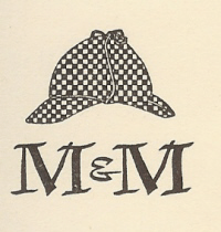 Mycroft and Moran colophon